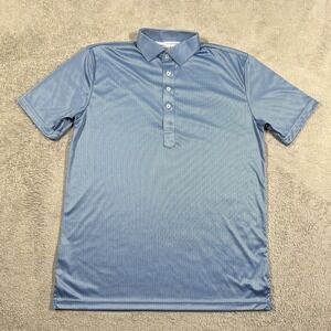 Collars and Co Polo Shirt Mens Small Relaxed Short Sleeve Dress Lightweight